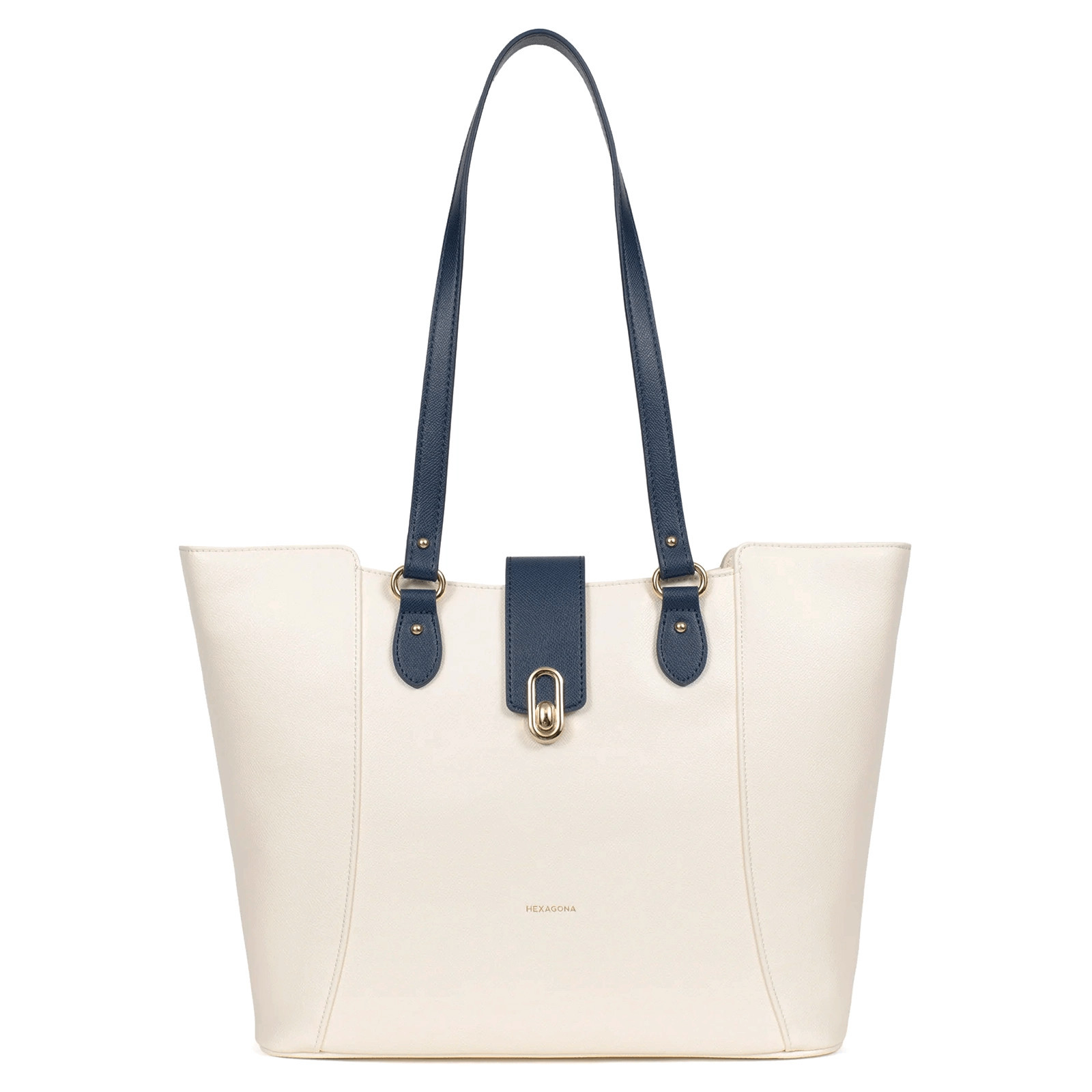 Dámská elegantní kabelka Hexagona Coralie - bílo-modrá