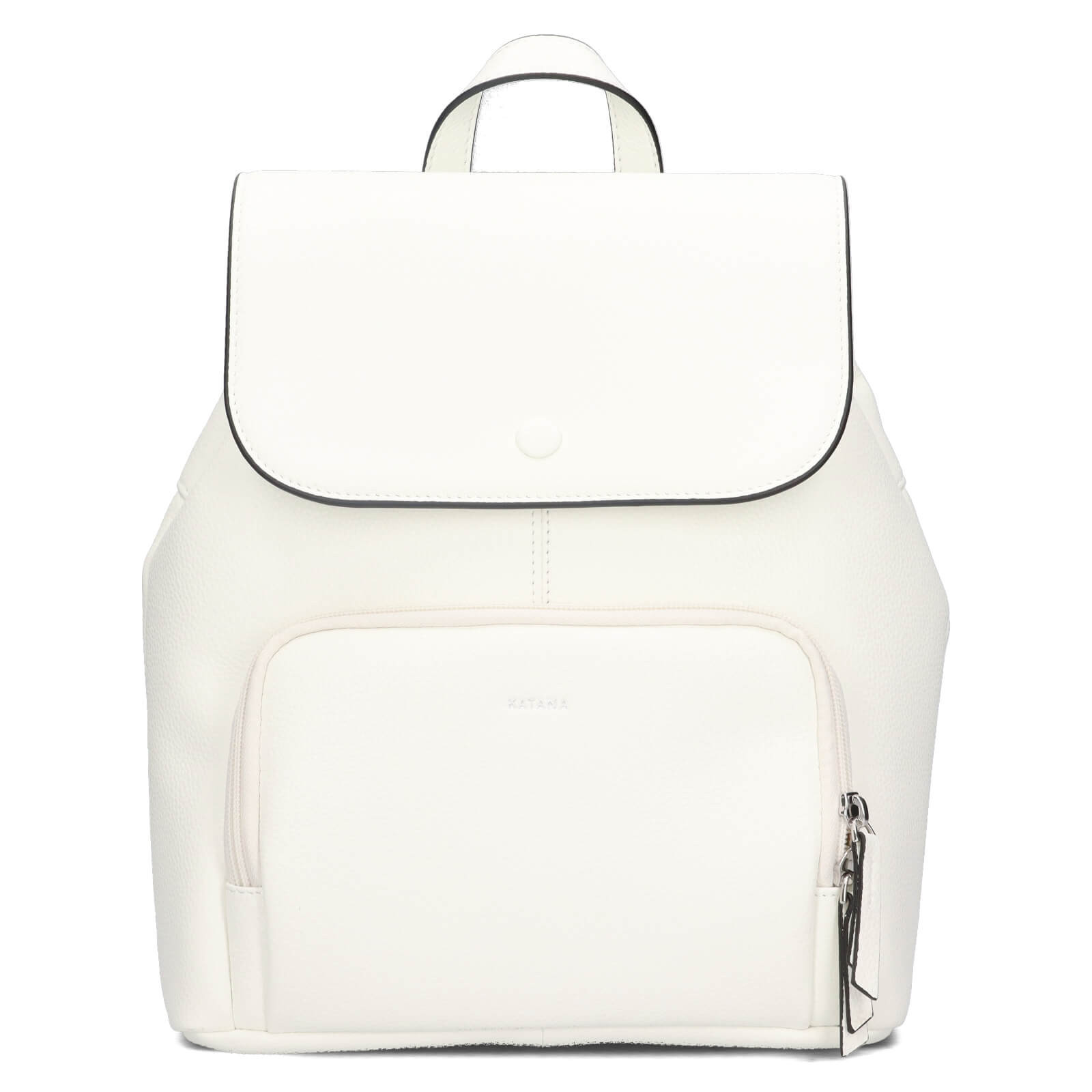 Dámský kožený batoh Katana Suzelle - bílá