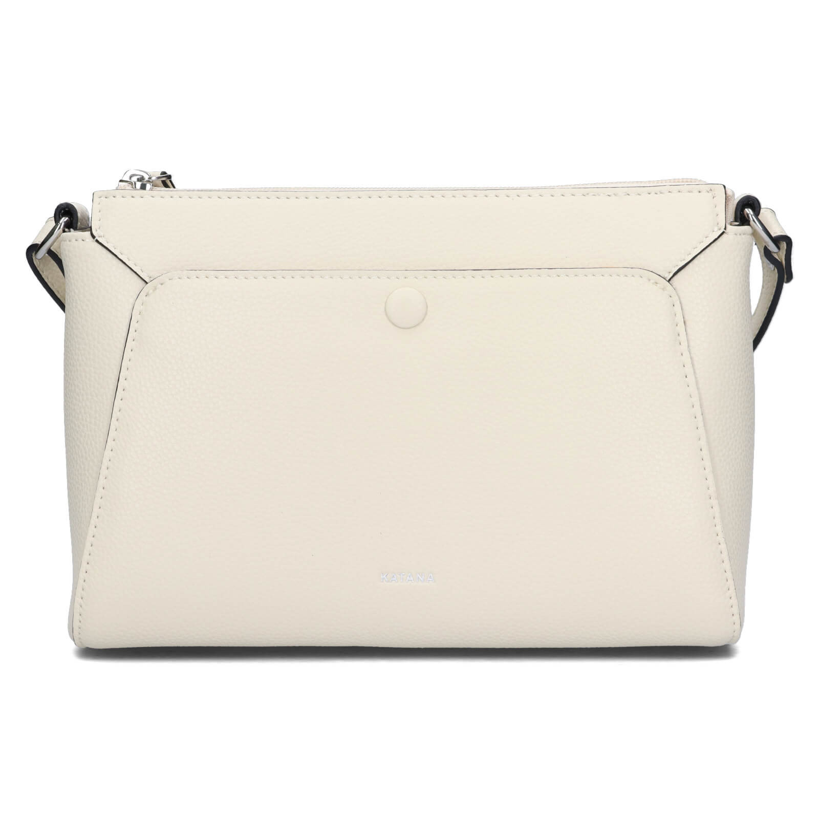 Kožená dámská crosbody kabelka Katana Alizeé - béžová