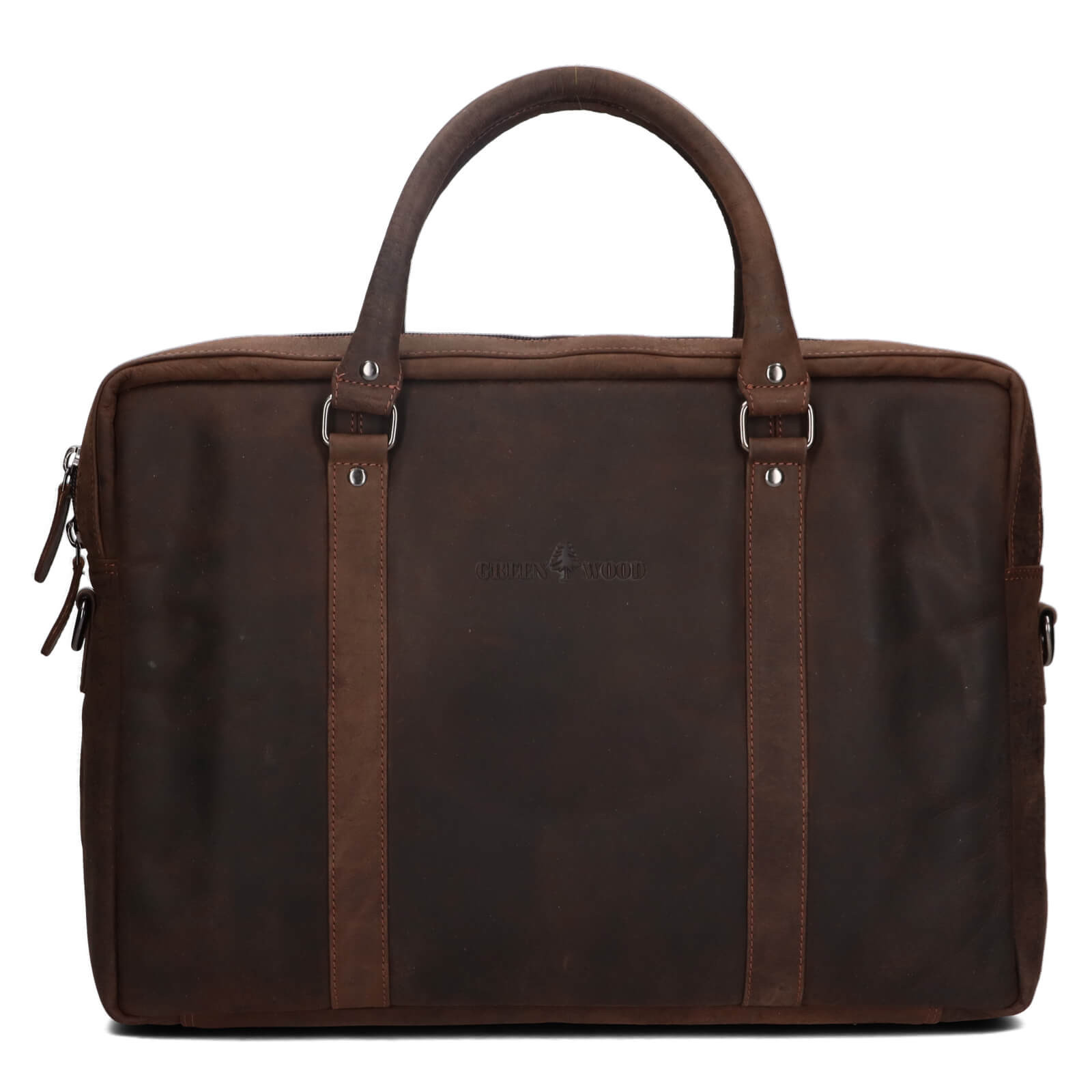 Pánská kožená taška Greenwood Samuel - hnědá