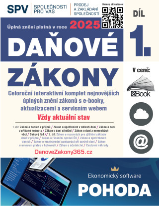 Daňové zákony 2025 XXL ProFi (Díl 1., právní stav 1. 3. 2025) - kolektiv autorů - e-kniha