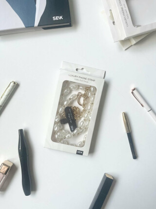 Univerzální popruh na telefon - golden pearl dream