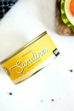 Ponožky Sardinky v konzervě (dámské vel. 35-40)