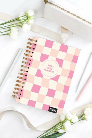 Bullet Journal / Zápisník s tečkami (pevné desky) - That girl