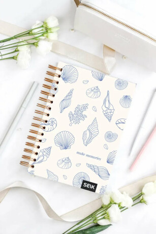 Bullet journal/zápisník s tečkami (pevné desky) - make memories