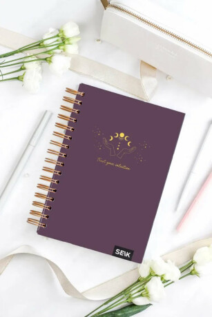 Bullet Journal / zápisník s tečkami (pevné desky) - magic