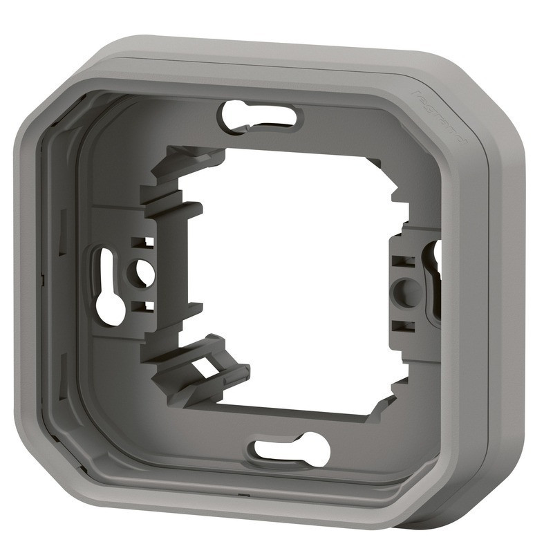 Rámeček Legrand Plexo jednonásobná šedá