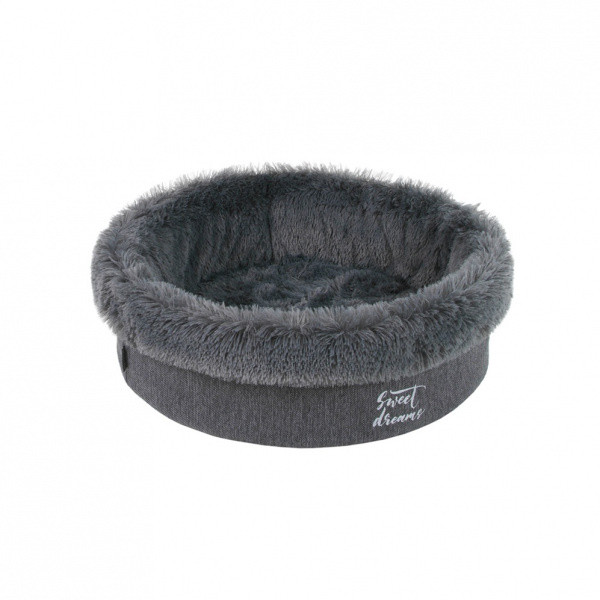 Pelíšek Diana 50cm tm. šedá