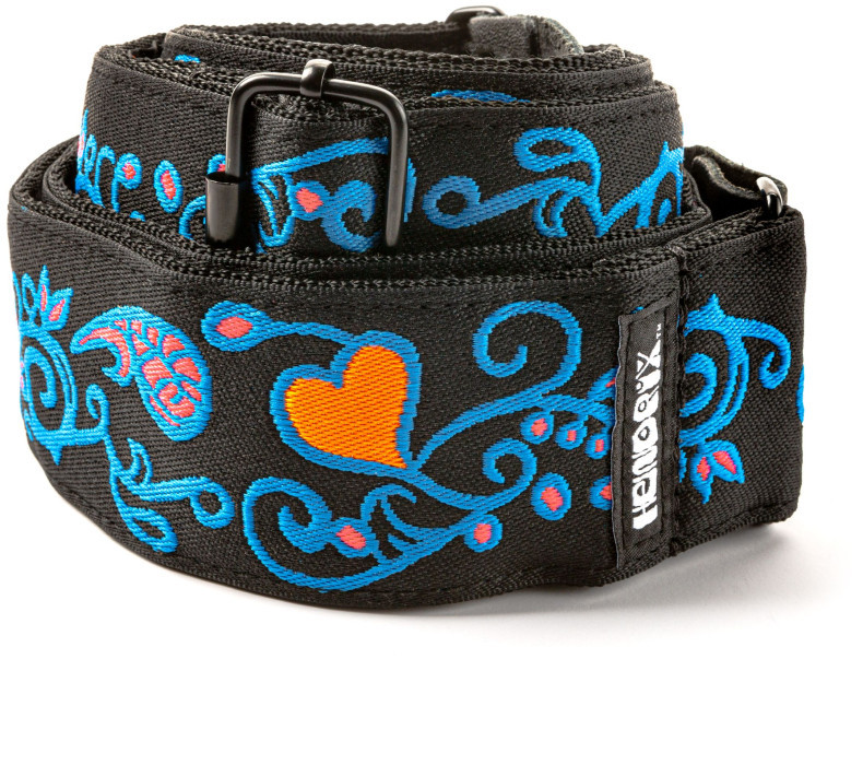 Dunlop Jimi Hendrix Blacklight Monterey Blue Strap