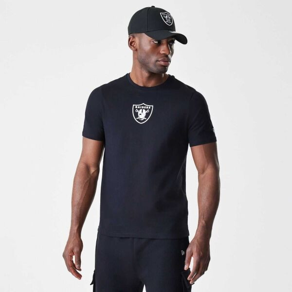 New Era LAS VEGAS RAIDERS NFL LOGO Pánské triko, černá, velikost