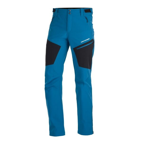 Northfinder DONATELLO Pánské trekingové kalhoty, modrá, velikost
