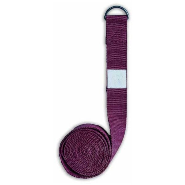 YOGGYS STRETCHING STRAP Protahovací pásek, fialová, velikost