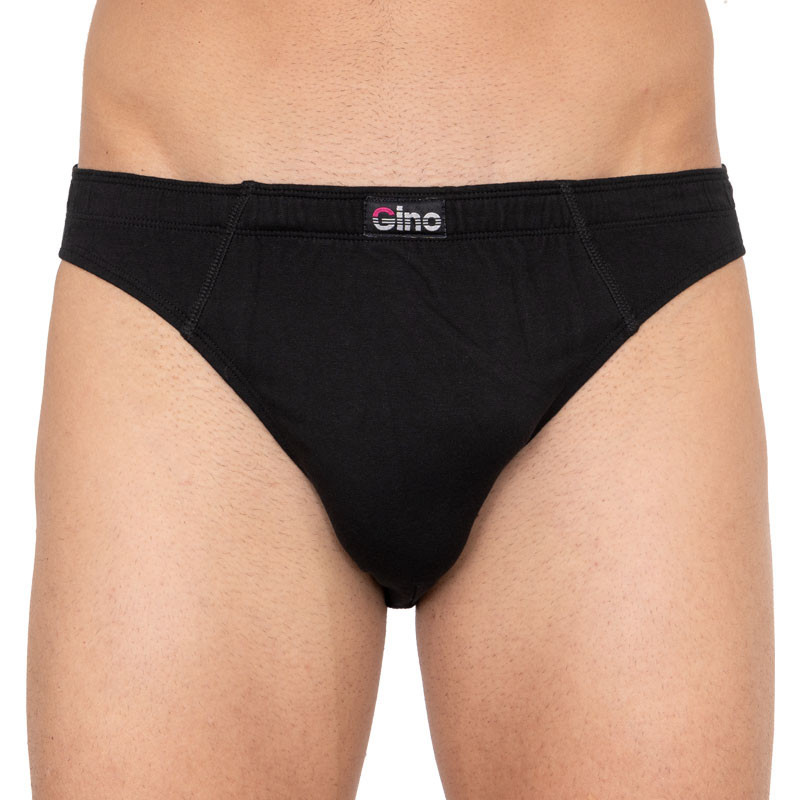 Pánské slipy Gino černé (70047) M
