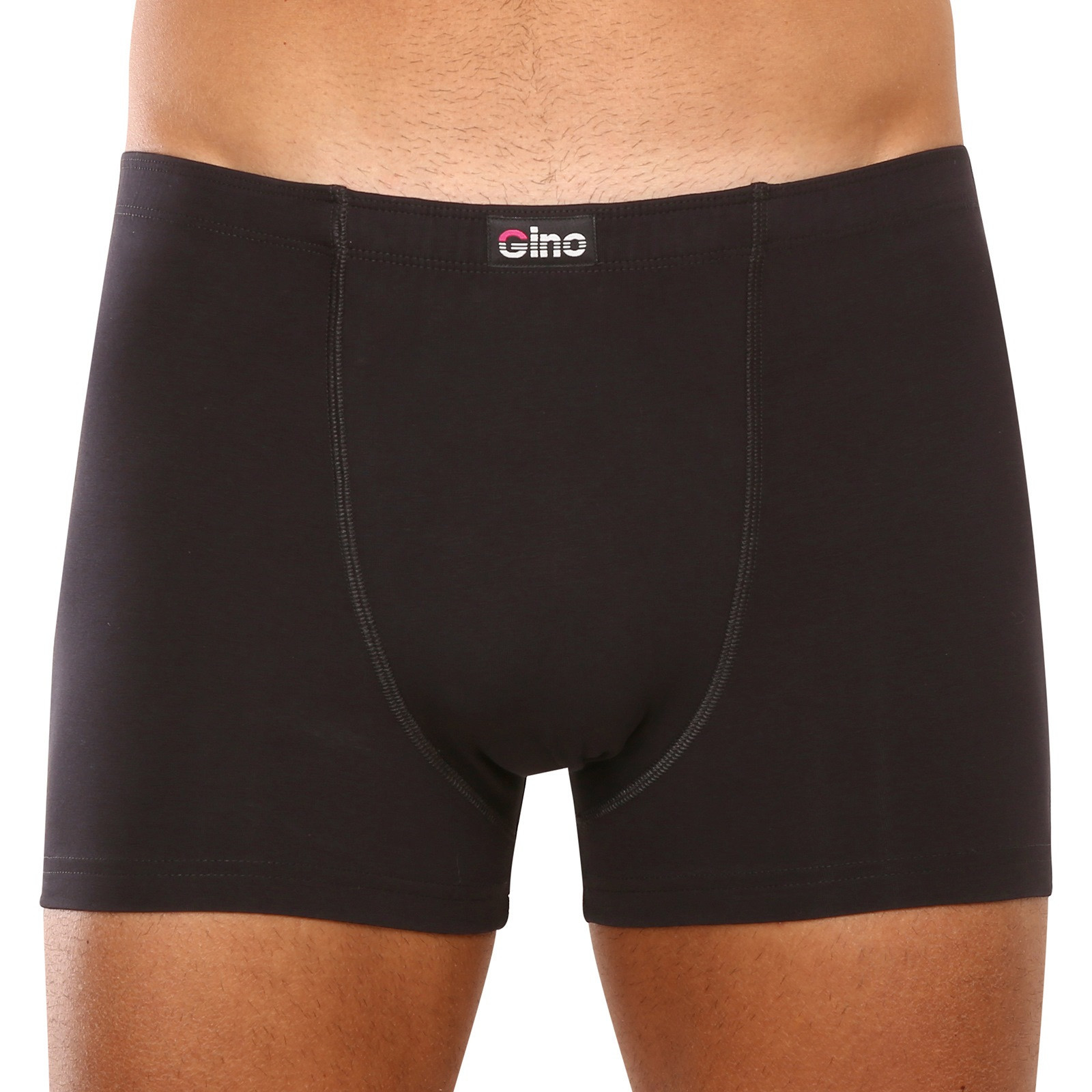 Pánské boxerky Gino černé (73064) L, trenky / trenýrky