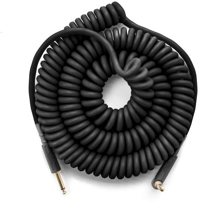 Dunlop MXR 30 FT Coil Cable Black Right/Right