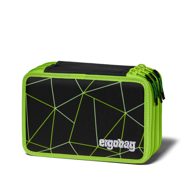 Školní penál Ergobag maxi - Fluo race