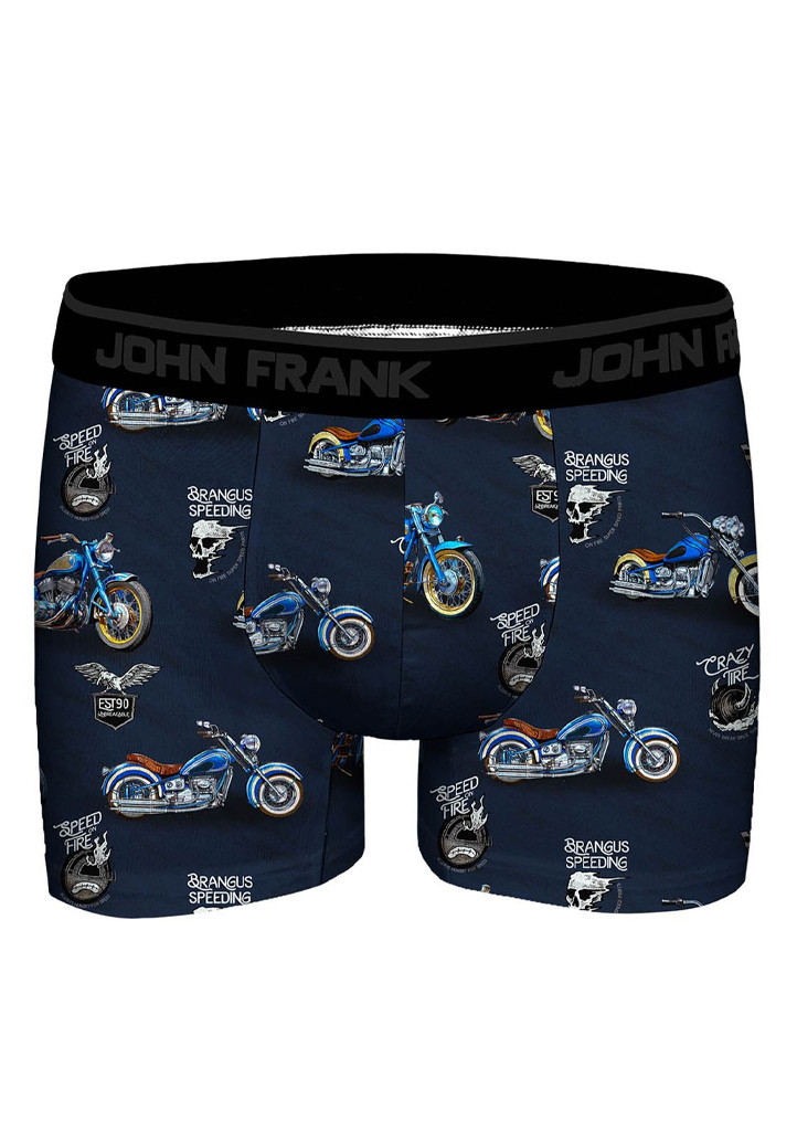 Pánské boxerky John Frank JFBD371-MOTO