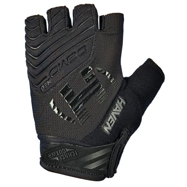 HAVEN DEMO NEO SHORT Krátkoprsté rukavice, černá, velikost