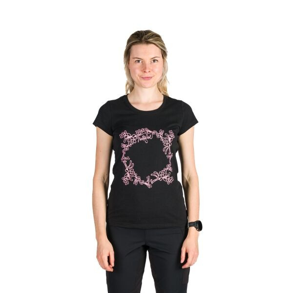 Northfinder RIKKI Dámské triko, černá, velikost