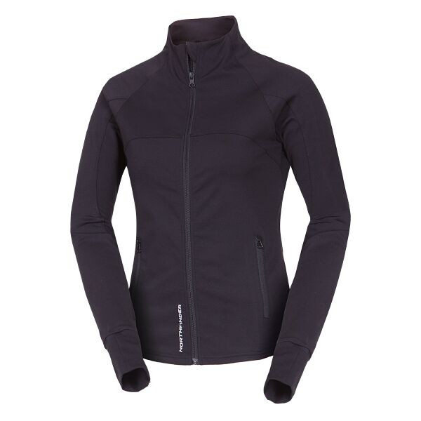 Northfinder CIERRA Dámská mikina, černá, velikost