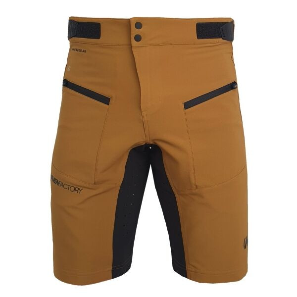 HAVEN FACTORY AIR HMS Pánské kraťasy na kolo, hnědá, velikost