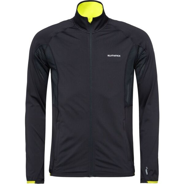 Klimatex RHODEN Pánská funkční mikina, černá, velikost