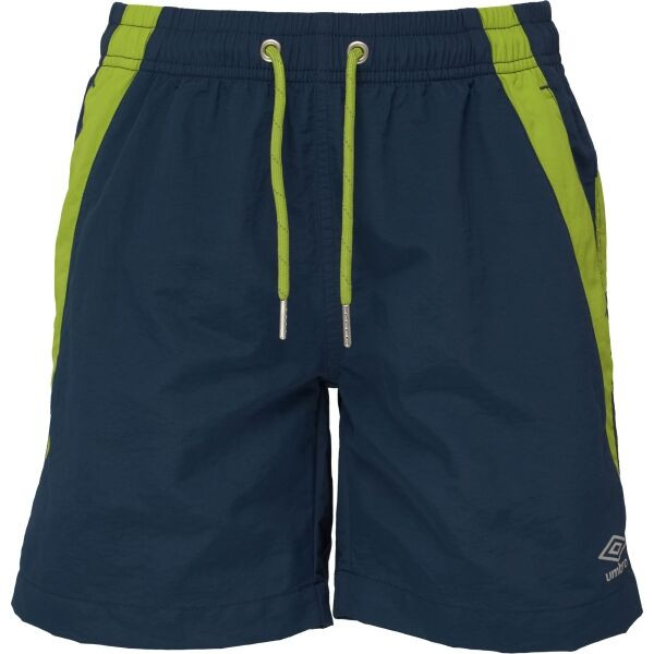 Umbro FREYR Chlapecké plavecké šortky, tmavě modrá, velikost