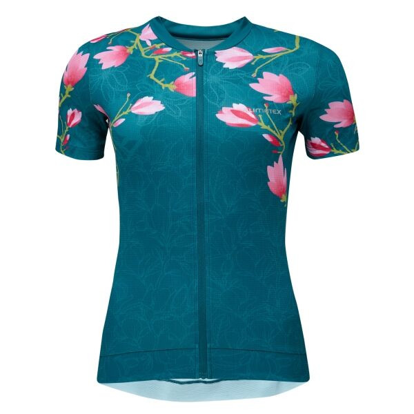 Klimatex LIZZI Dámský cyklodres s krátkým rukávem, tmavě modrá, velikost