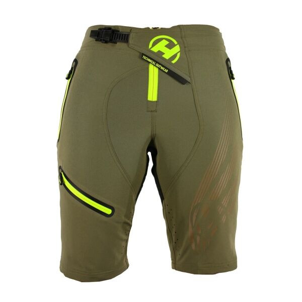 HAVEN ENERGY Dámské kraťasy na kolo, khaki, velikost