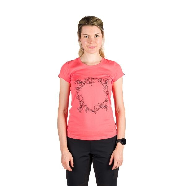 Northfinder RIKKI Dámské triko, růžová, velikost