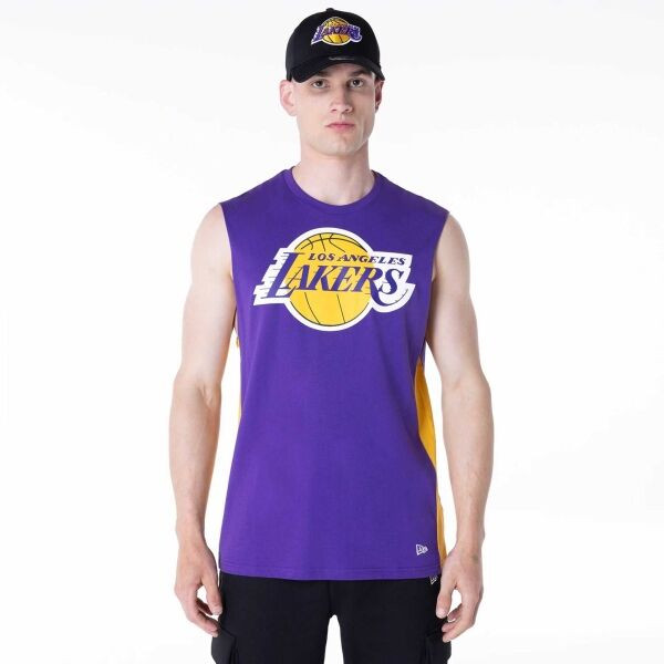 New Era LA LAKERS NBA Pánské tílko, fialová, velikost