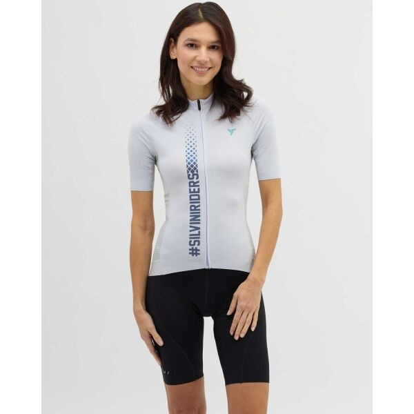 SILVINI MAZZANA Dámský cyklistický dres, světle modrá, velikost