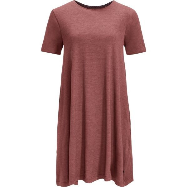 Jack Wolfskin TRAVEL DRESS Dámské cestovní šaty, červená, velikost