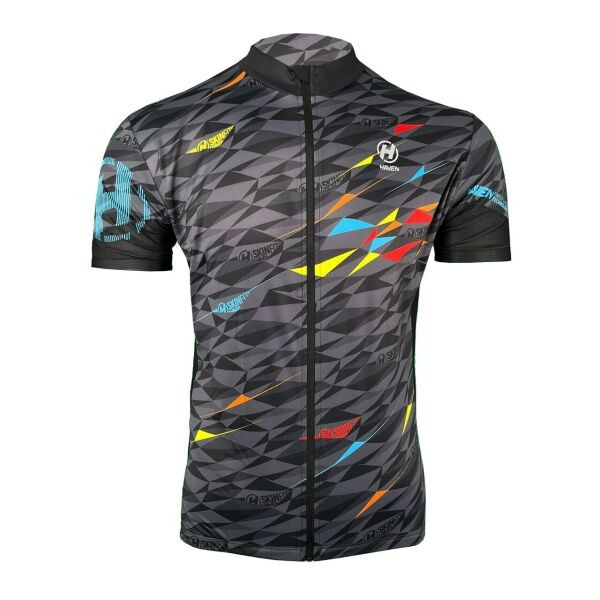 HAVEN TEAM NEO MEN Pánský cyklistický dres, černá, velikost