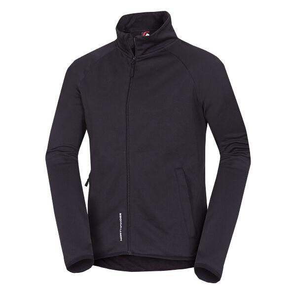 Northfinder GIOTTO Pánská mikina, černá, velikost