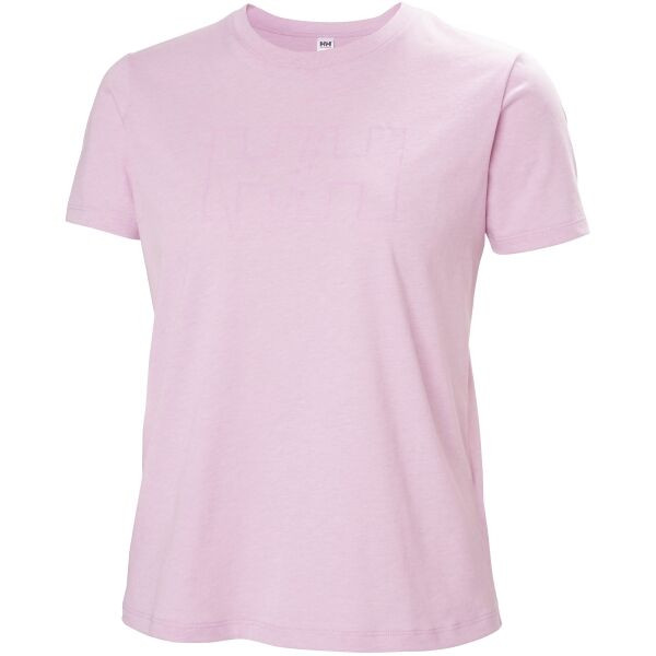 Helly Hansen TECH LOGO T-SHIRT Dámské triko, růžová, velikost