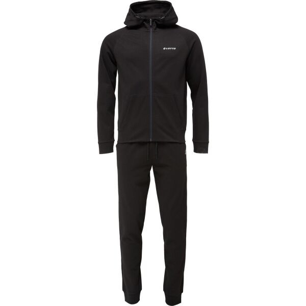 Lotto BRIUS Pánská tepláková souprava, černá, velikost