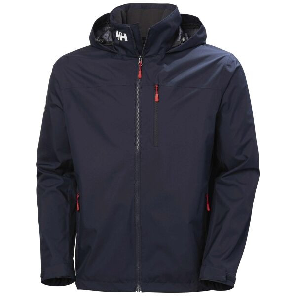 Helly Hansen CREW HOODED JACKET 2.0 Pánská outdoorová bunda, tmavě modrá, velikost