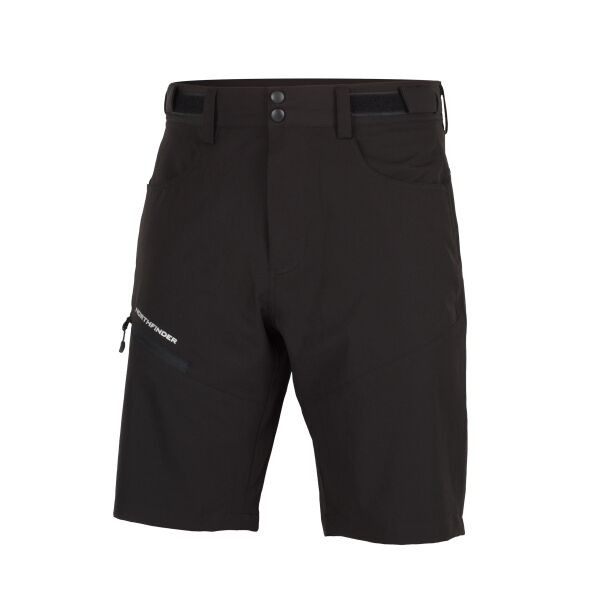 Northfinder GEORGEI Pánské kraťasy, černá, velikost