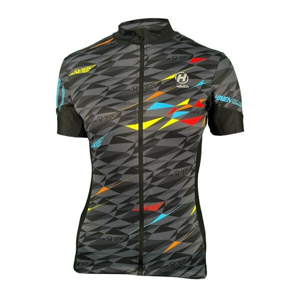 HAVEN TEAM NEO WOMEN Dámský cyklistický dres, černá, velikost