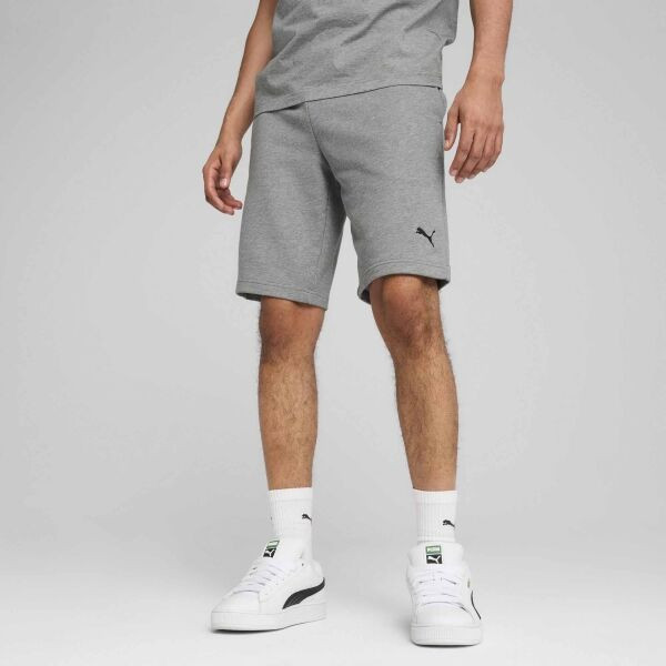 Puma ESSENTIALS SHORTS 10 Pánské sportovní šortky, šedá, velikost