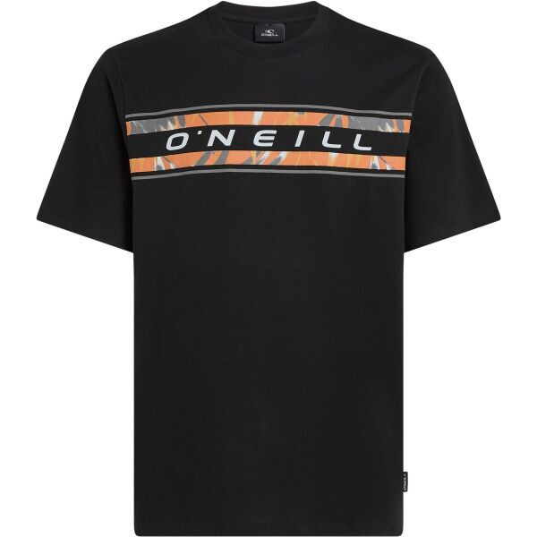 O'Neill FRONT GRAPHIC Pánské tričko, černá, velikost