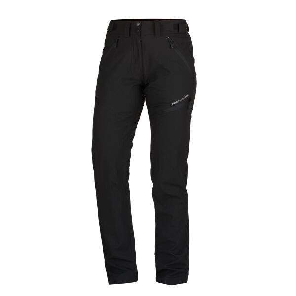 Northfinder ASHLEIGH Dámské trekingové kalhoty, černá, velikost