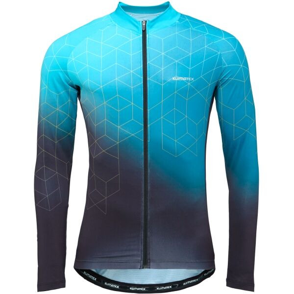 Klimatex NIBALI Pánský cyklodres s dlouhým rukávem, černá, velikost