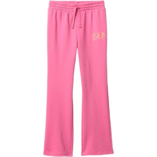 GAP BOOTCUT Dívčí tepláky, růžová, velikost