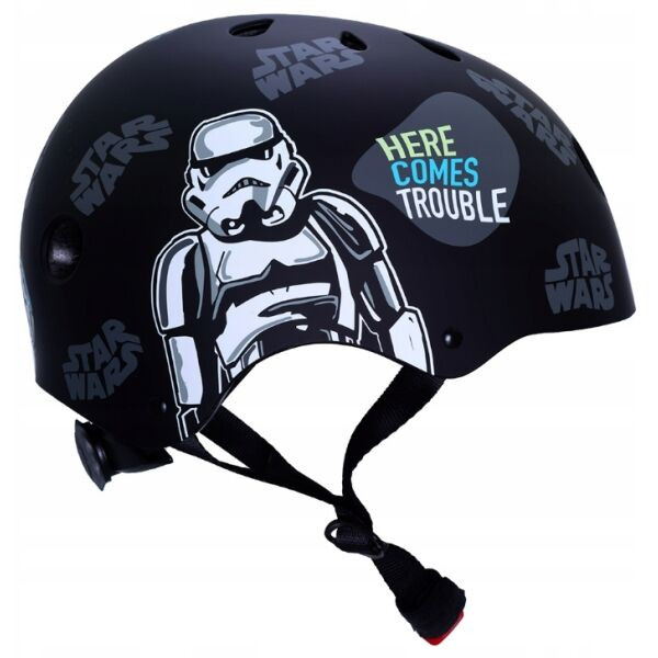 Disney STAR WARS Dětská freestyle přilba, černá, velikost