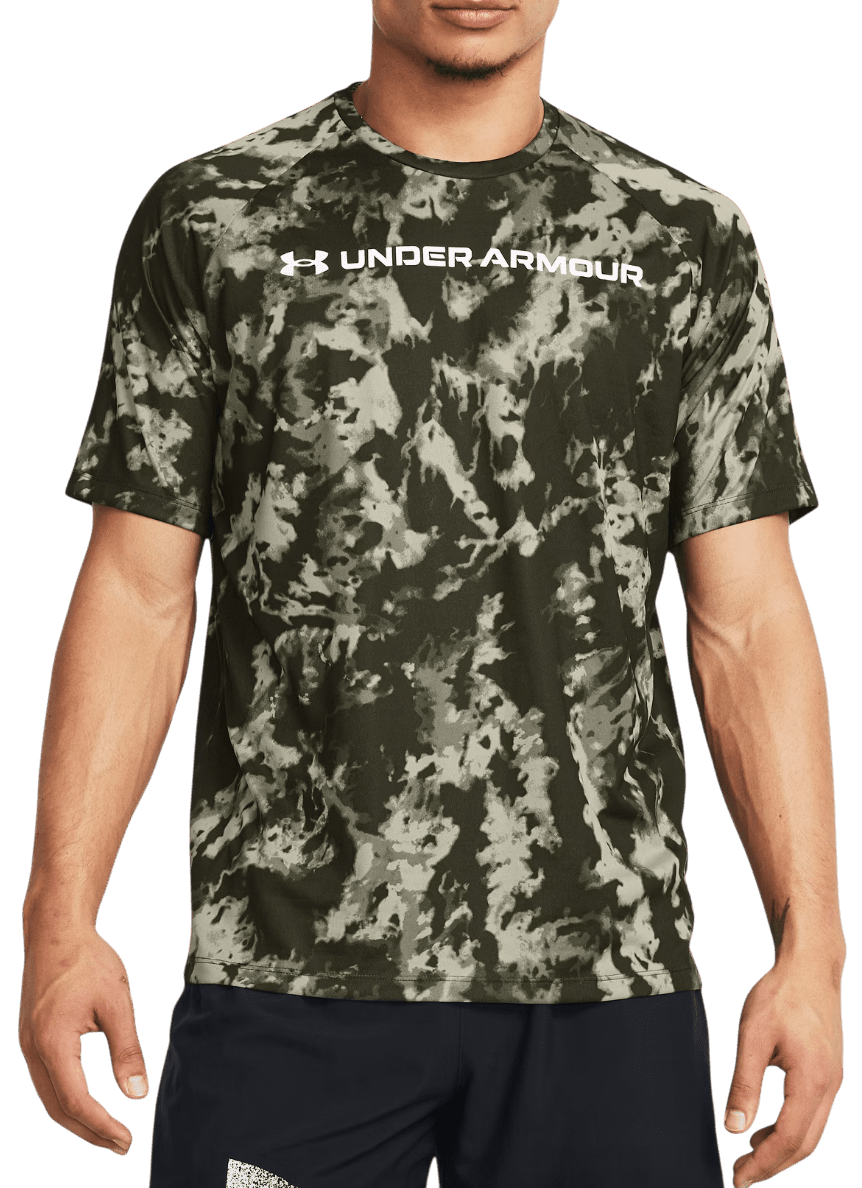 Triko Under Armour UA TECH ABC CAMO SS