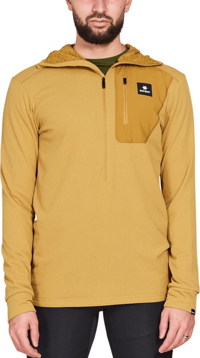 Mikina s kapucí Saysky Combat Half Zip Fleece Hoodie