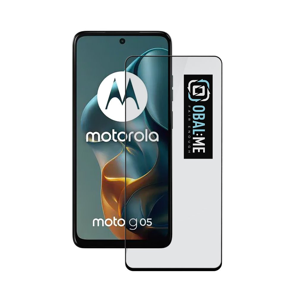Tvrzené sklo OBAL:ME 5D pro Motorola G05-E15 Black