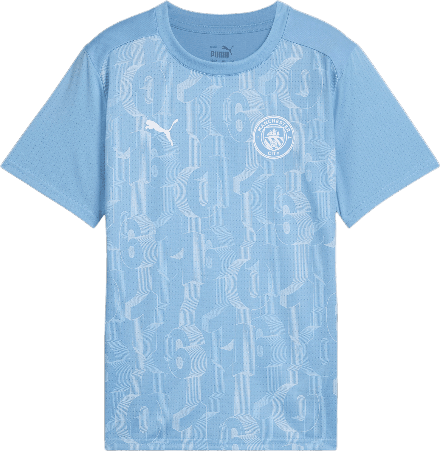 Dres Puma Manchester City Pre-match Short Sleeve Jersey Youth